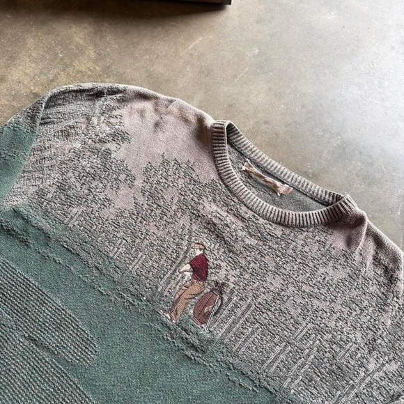 Vintage Knit Golf sweater - Picture 2 of 7